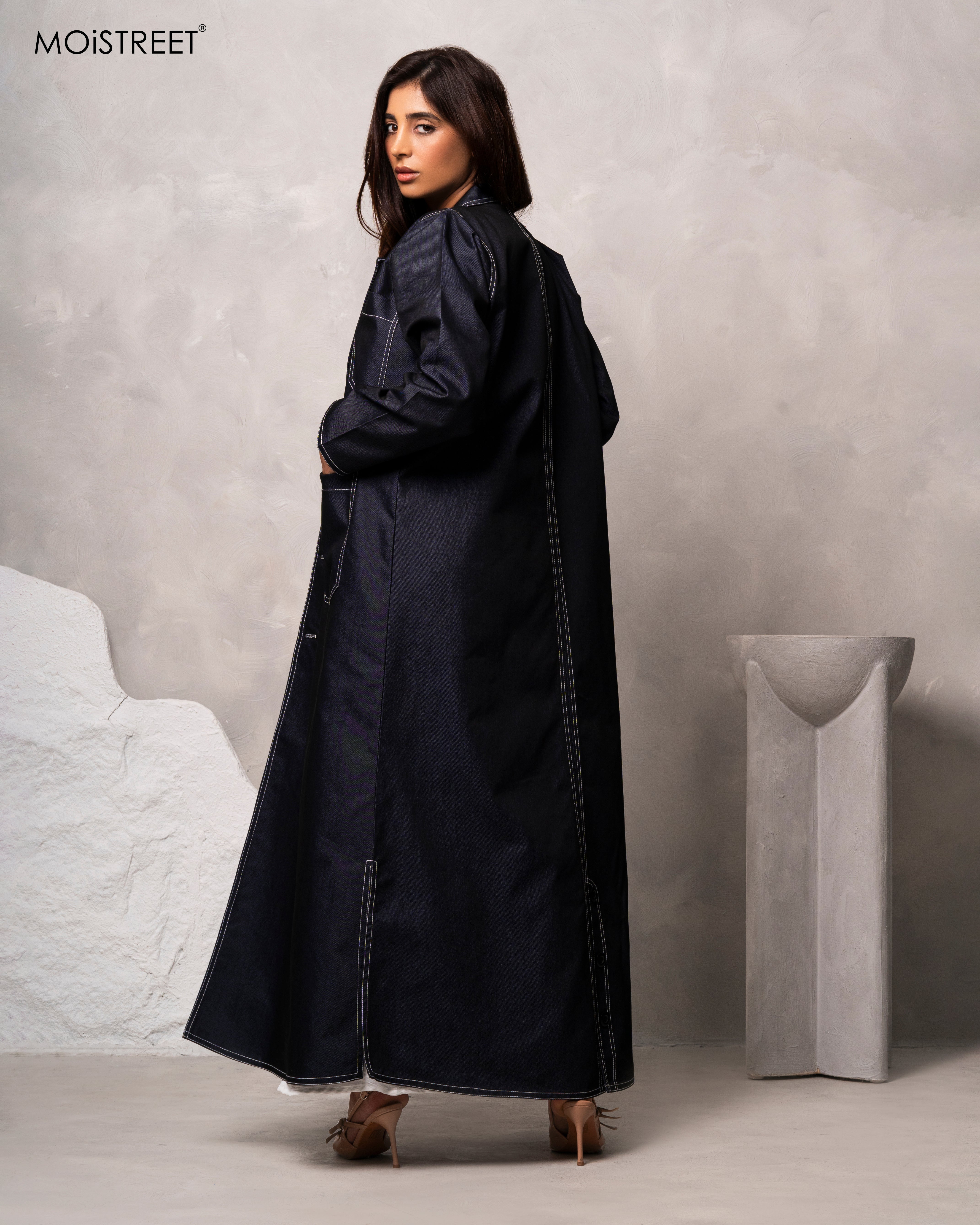 MOiSTREET Handmade Denim Abaya