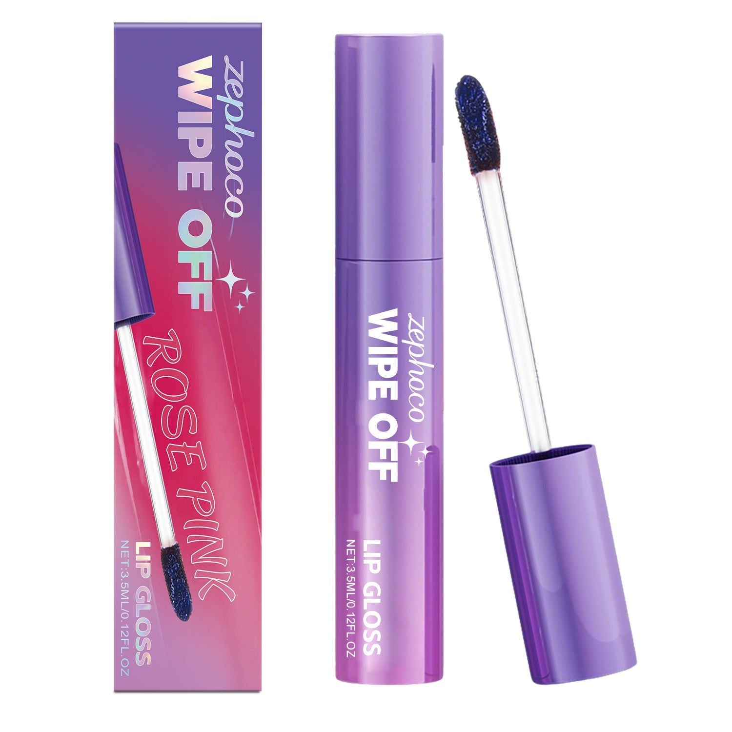 Color-Changing Peel-Off Lip Gloss, Light, Comfortable, Long-Lasting, Trendy Lip Makeup ,3.5ml