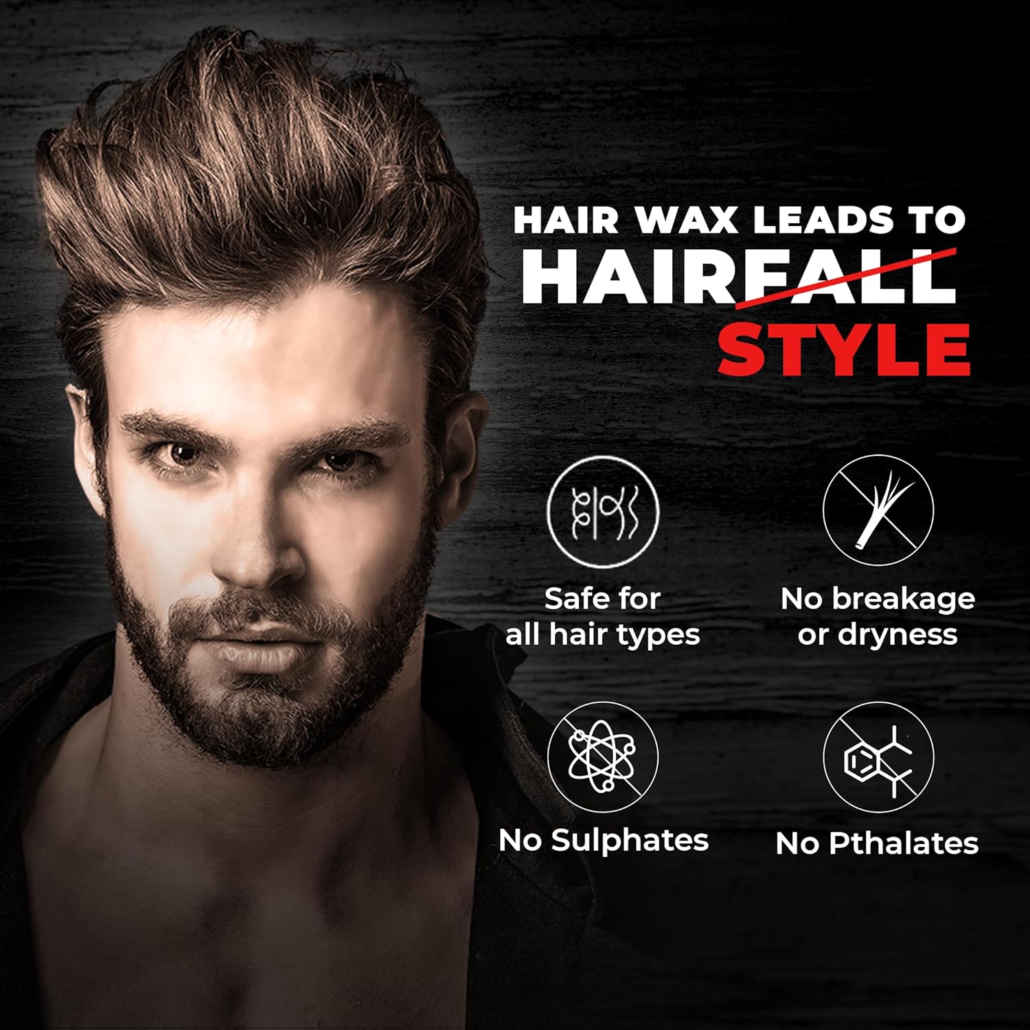 شمع الطين Beardo Strong Hold 100 جرام