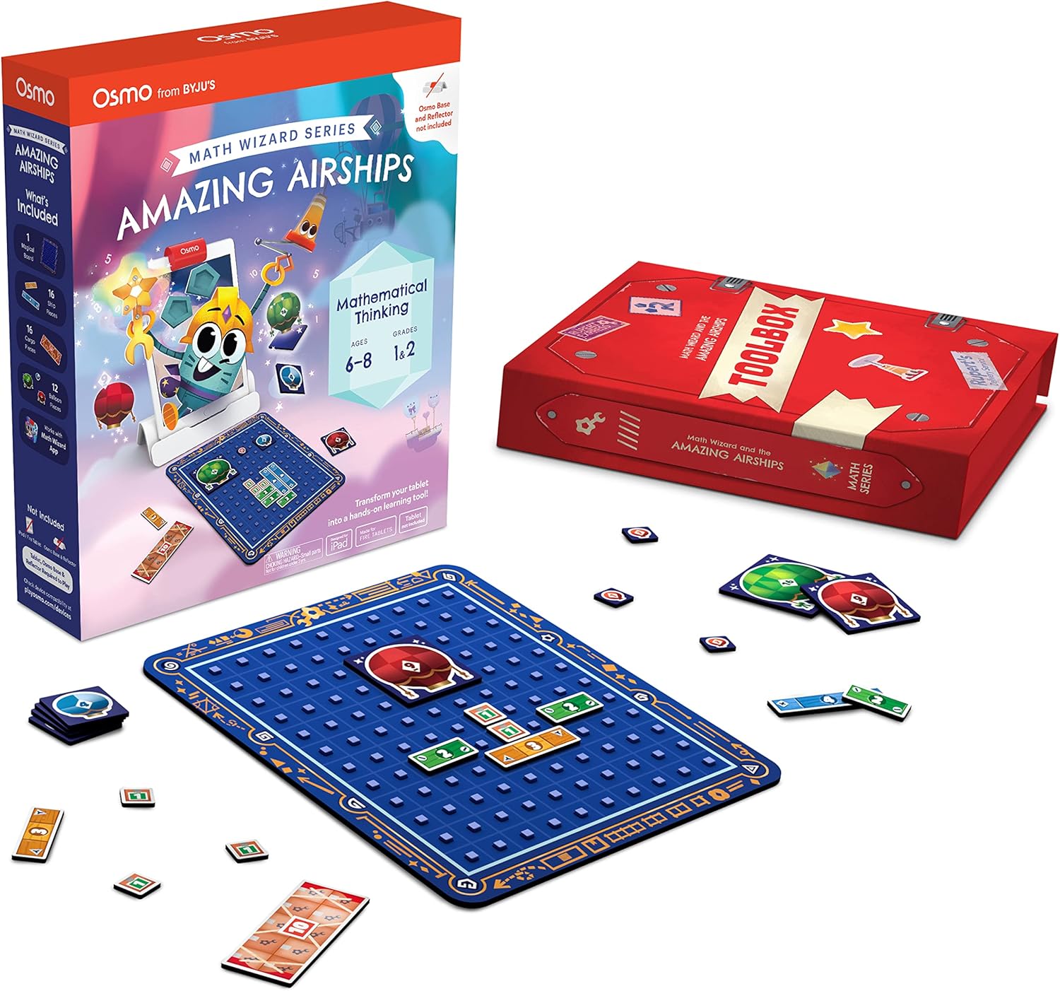 Osmo Math Wizard and the Amazing Airships, Model 902-00027