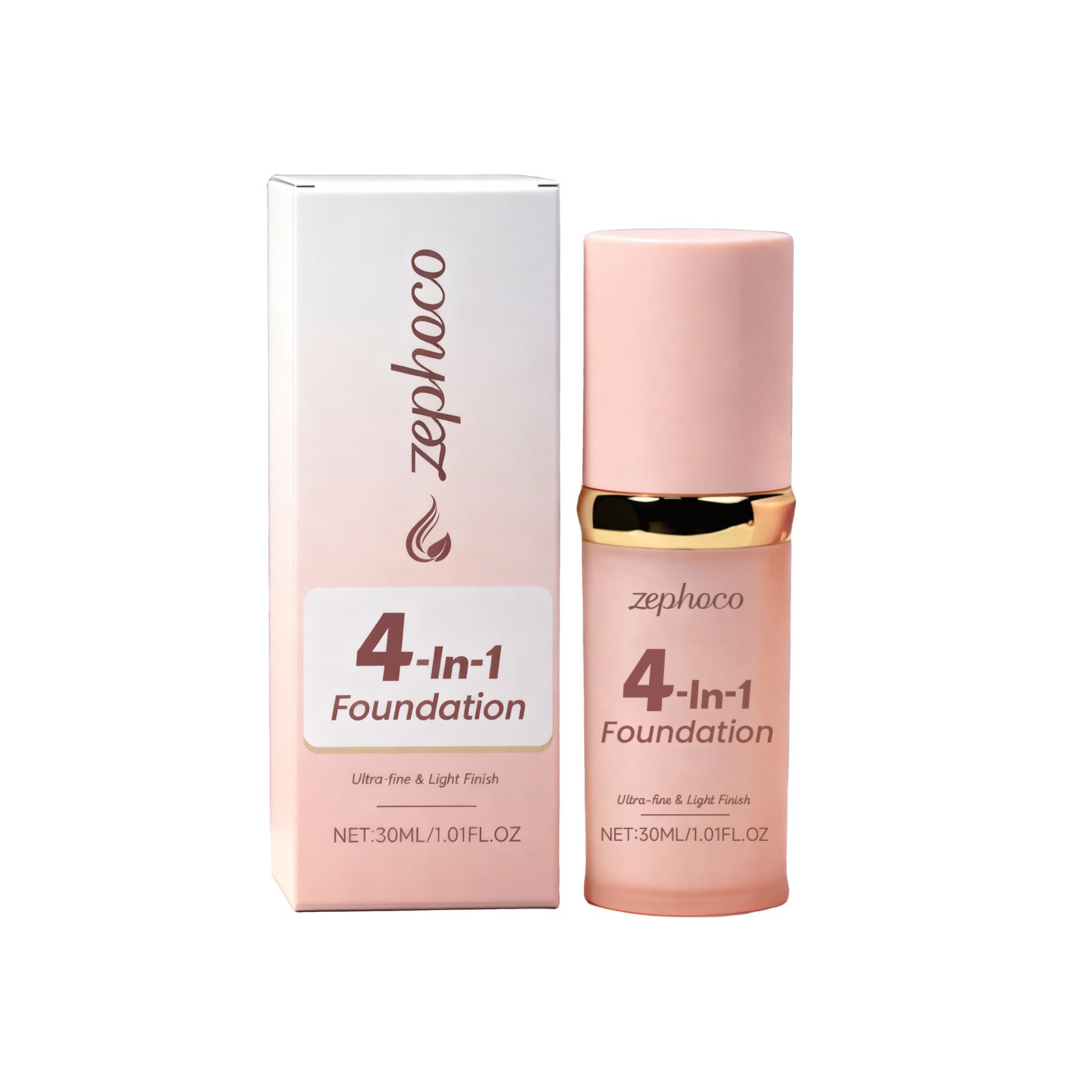 4-in-1 Multi-Effect Foundation, Clear, Concealing, Hydrating, Long-Lasting ,30ml