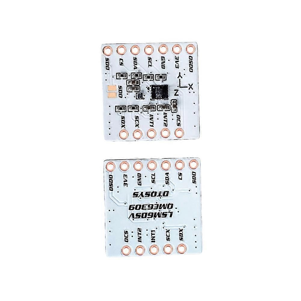 LSM6DSV + QMC6309 Module, Made for SlimeVR Trackers and for Smol Slime Trackers, Replacement ICM-45686 + QMC6309 Module