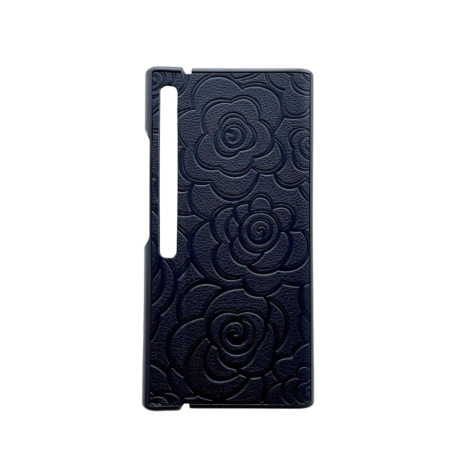 Camellia Pattern PU Case For Huawei Mate Xs 2