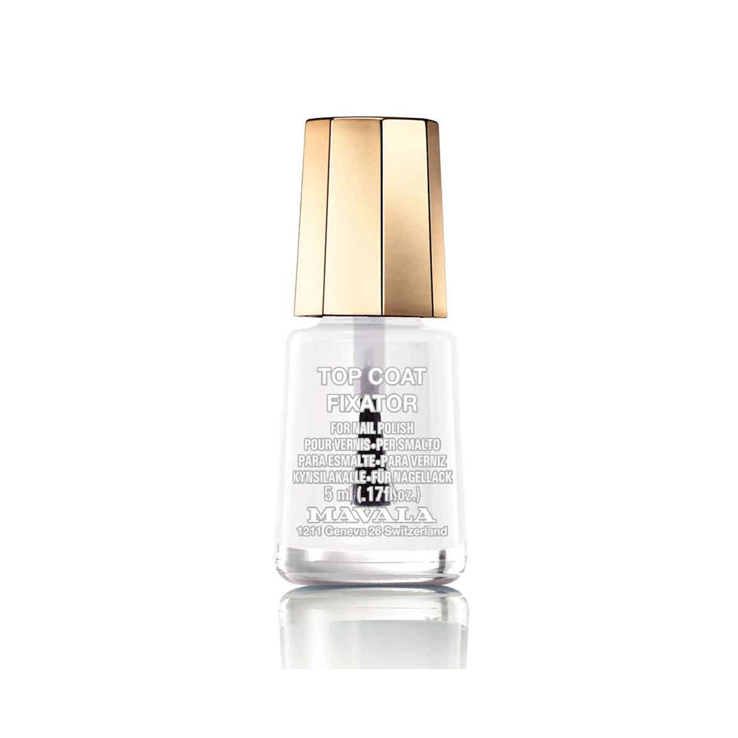 Mavala Mini Nail Polish Top Coat Fixator, 5ml