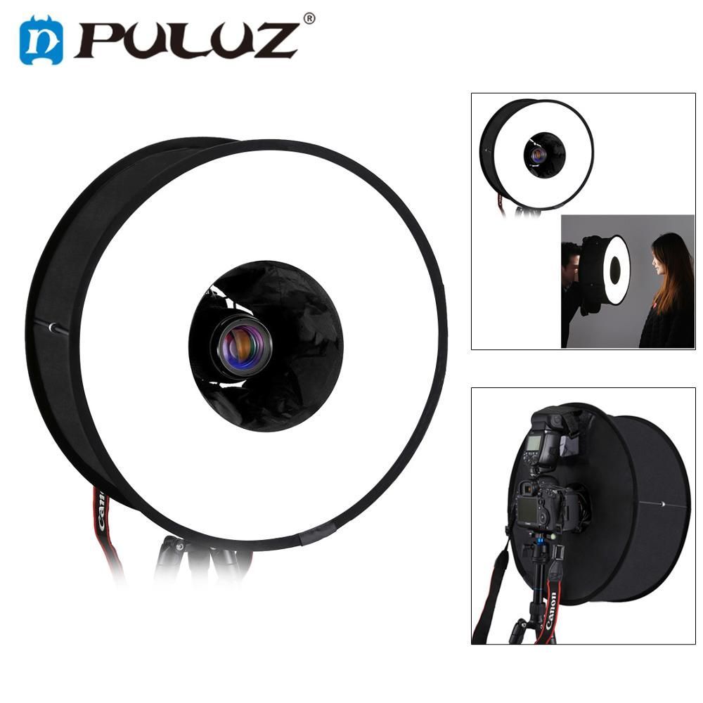 Flash-reflector for photographic studio, 45cm, soft, folding lighting, with soft