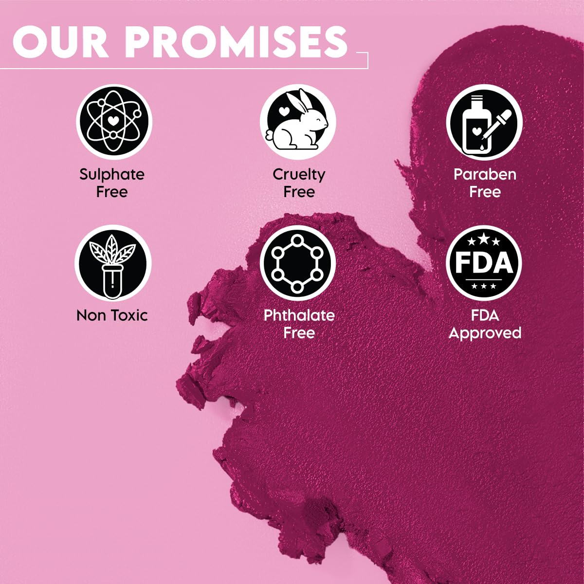 Clensta Beetroot Lip Balm with Hyaluronic Acid SPF 30