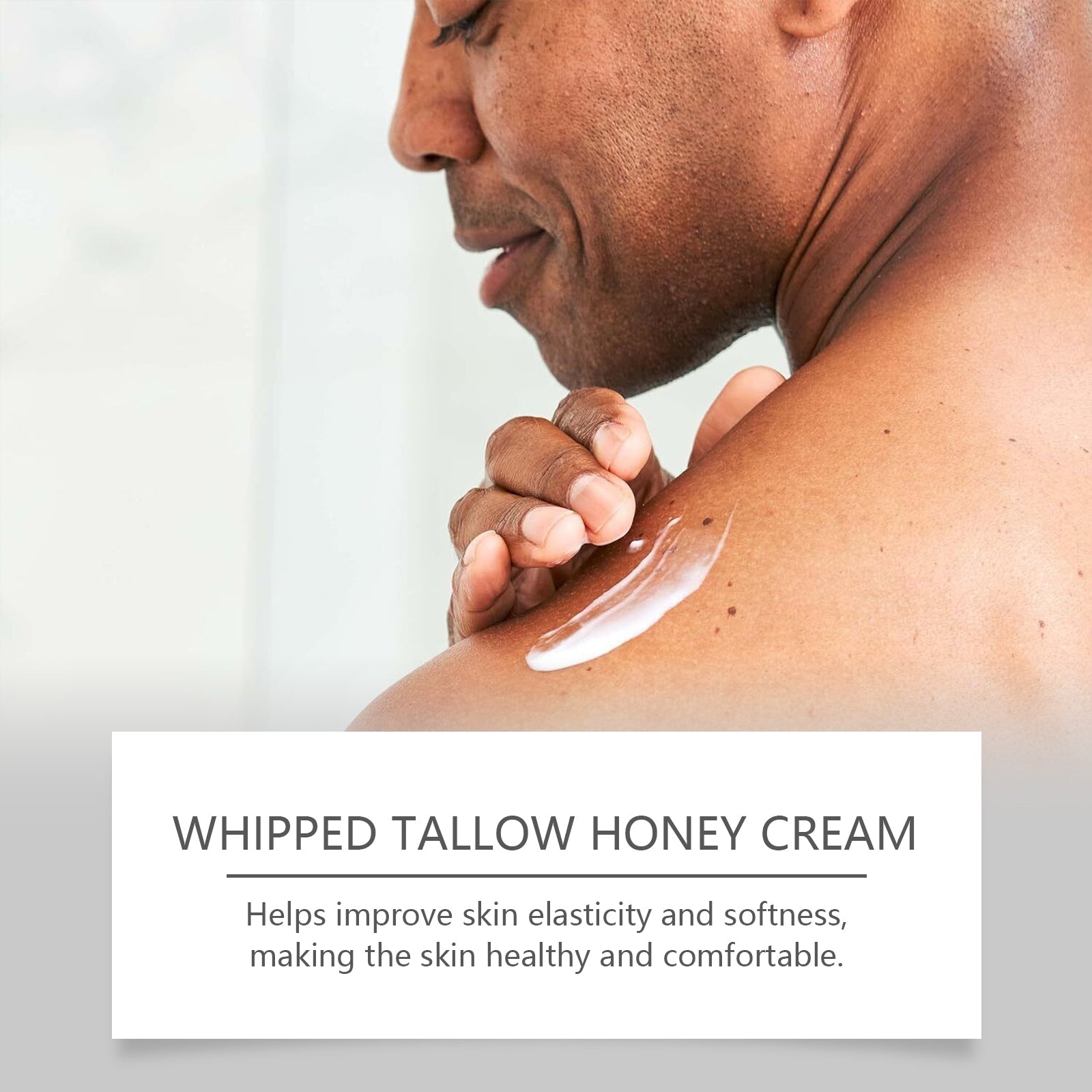 Butter Skin Moisturizer for Men, Hydrates, Protects, Boosts Elasticity, Soft, Radiant Skin ,60g