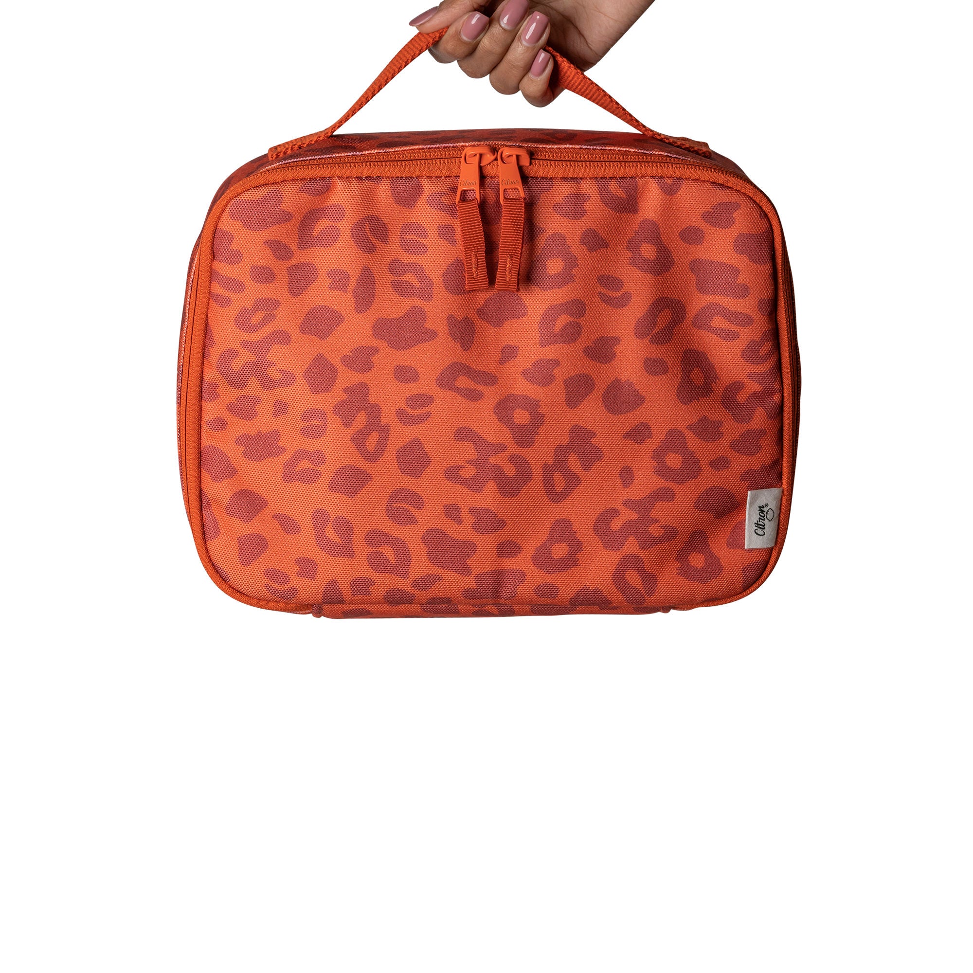 Citron-Insulated Square Lunchbag-Leo