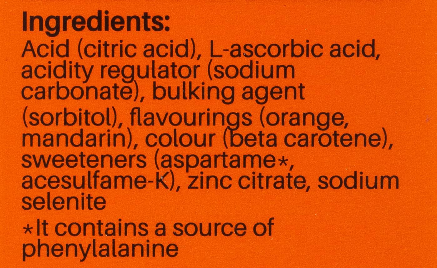 Sunshine N Immune Support Efferv Orange Tabs 20'S