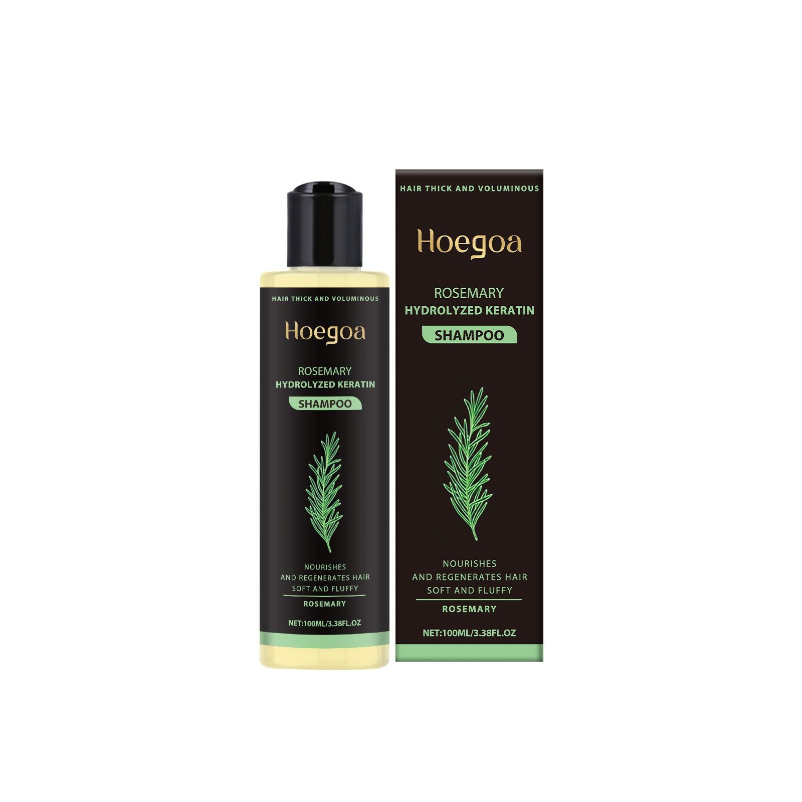 Rosemary Volumizing Shampoo for Oily Thin Hair 100ml