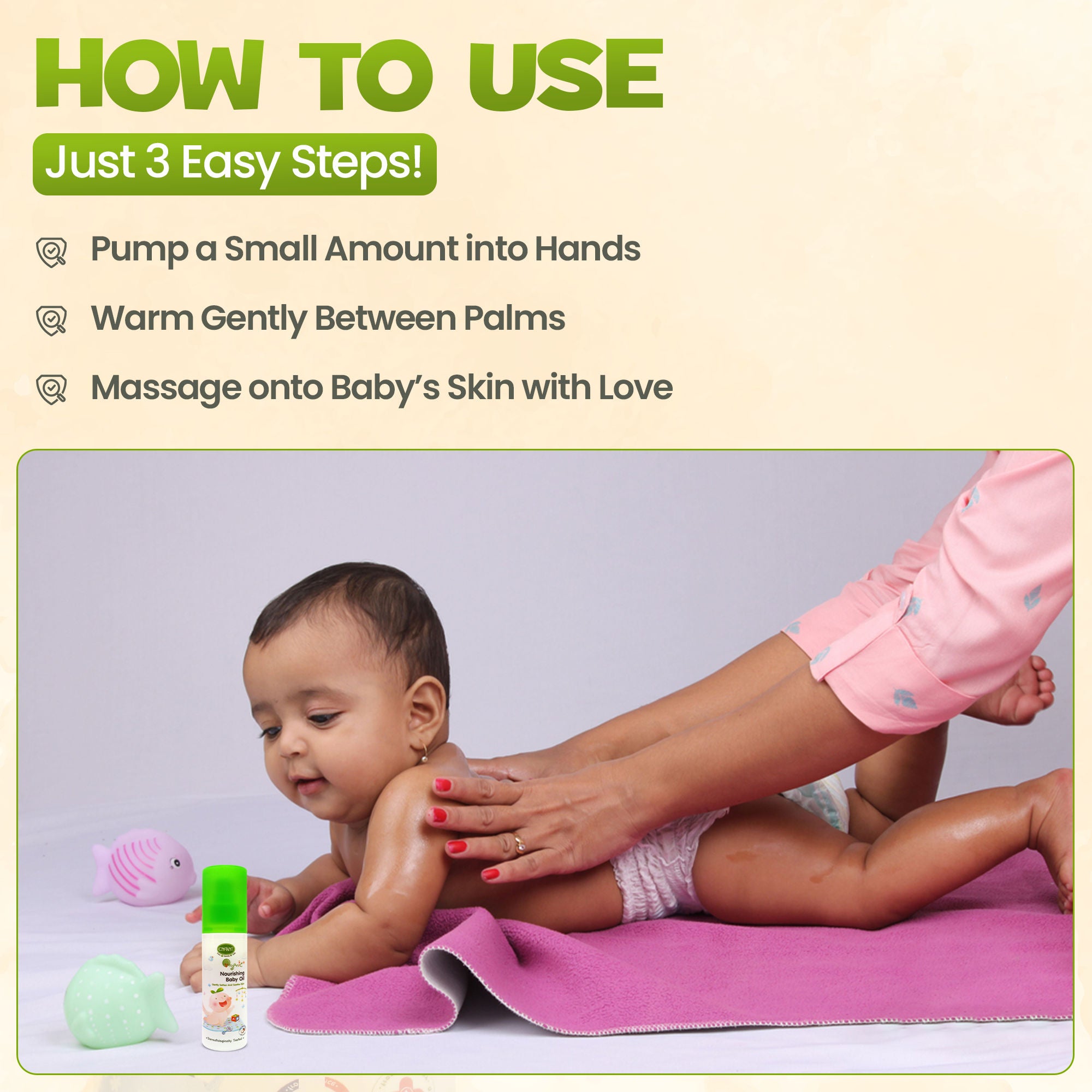ENFANT Organic Plus Baby Nourishing Oil