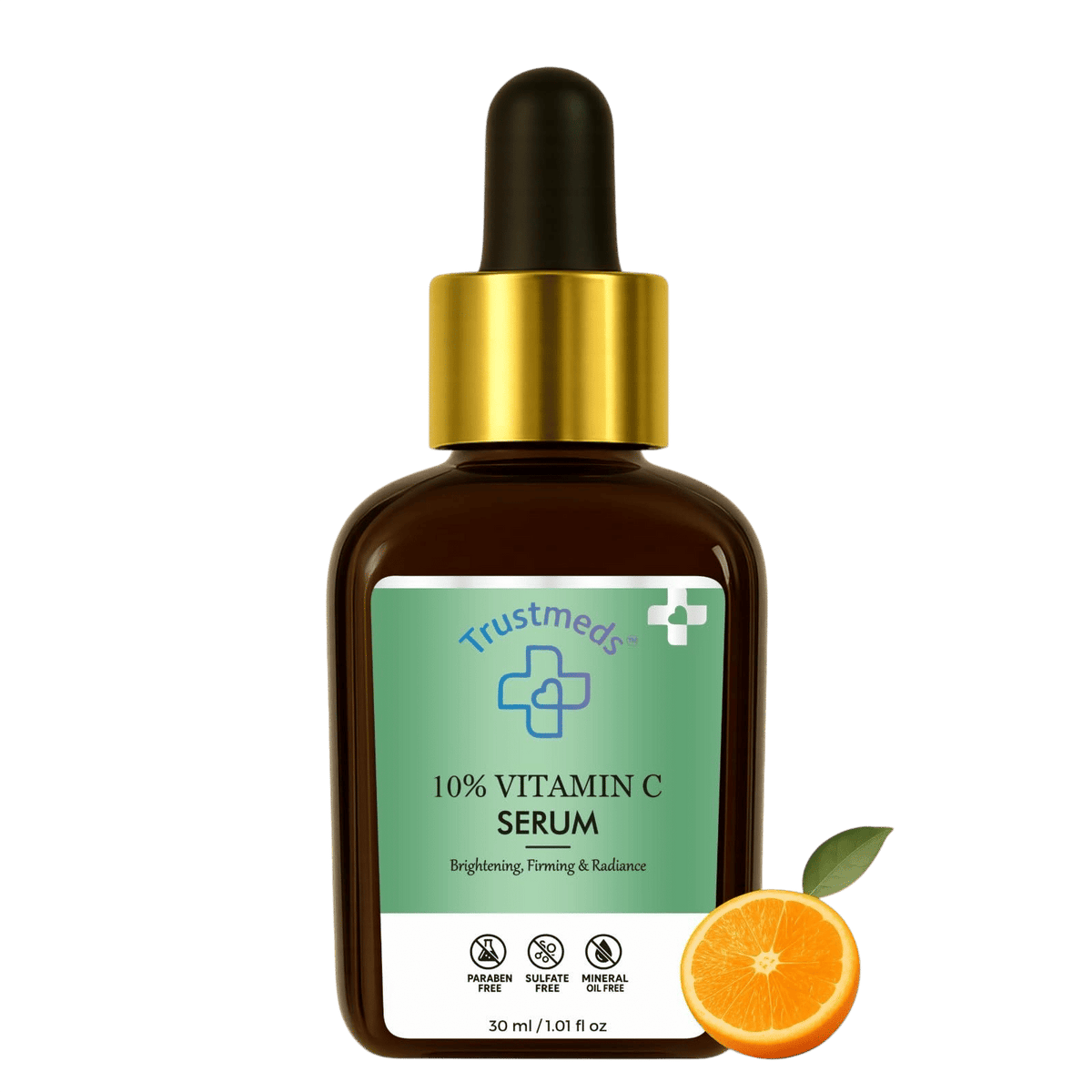 Trustmeds Vitamin C Face Serum with Hyaluronic Acid