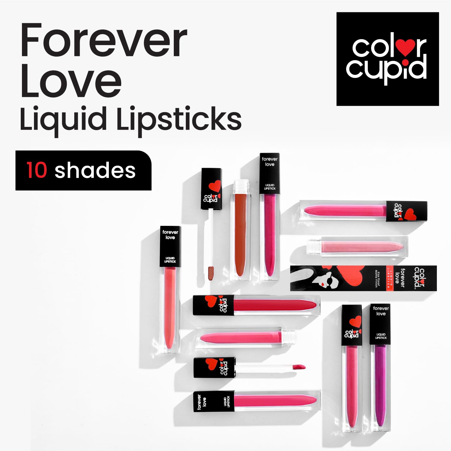 Color Cupid Liq Lipstick Long Stay Red LL1 4ml