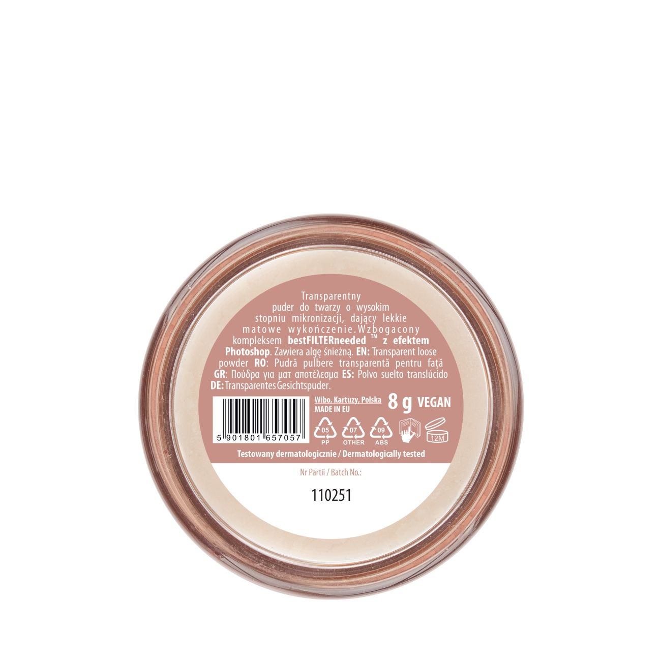NAM Setting Translucent Powder, Flawless Matte Finish & Long Lasting Wear
