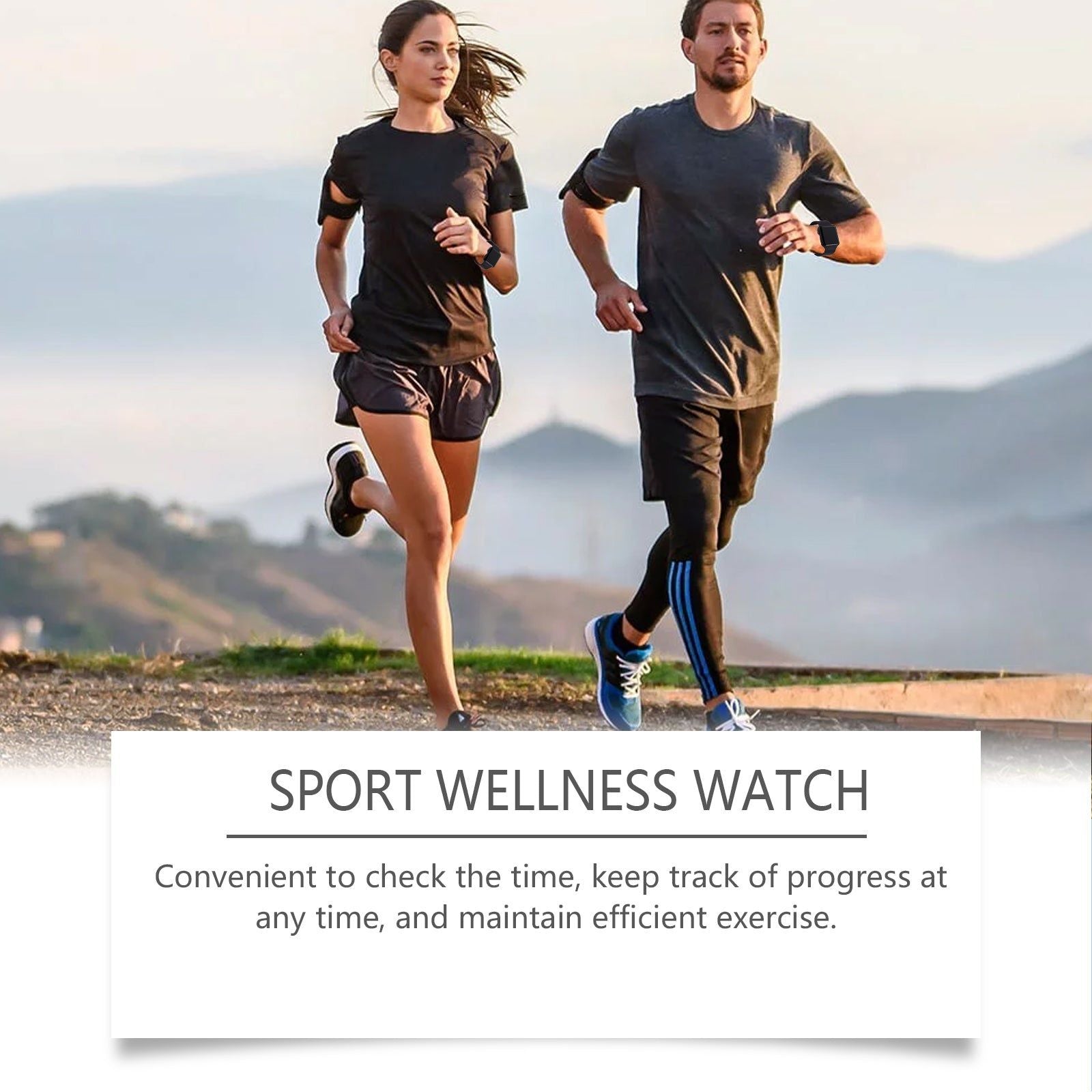 Balanced Sports Watch, Lightweight Fitness Tracker for Active Body Care ,1pcs