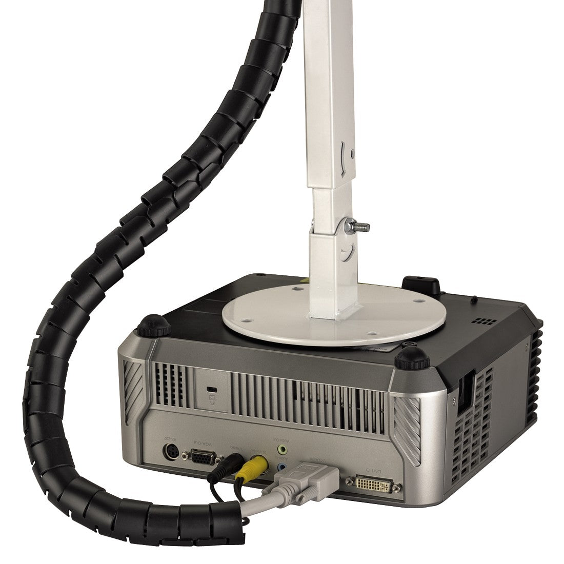 HAMA 20643 Cable Bundle Tube, 2 m, 25 mm, black