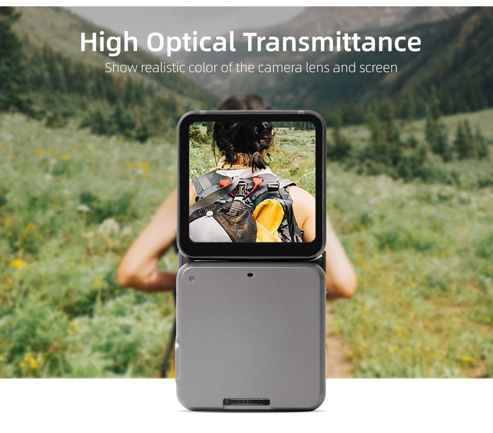 Screen Protector For DJI Action 2 Tempered Glass Screen Lens Protector Camera Accessories