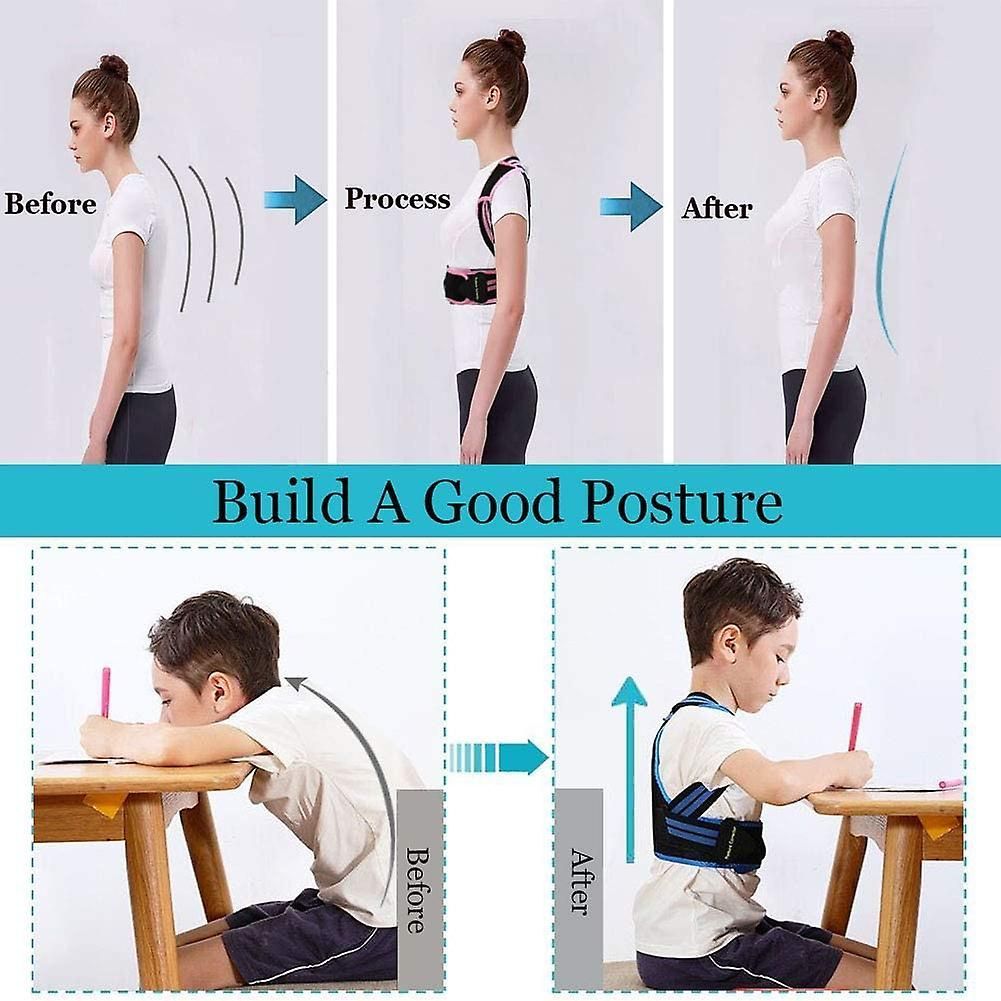 Children Posture Corrector Belt Teenage Students Adjustable Back Support Belt
