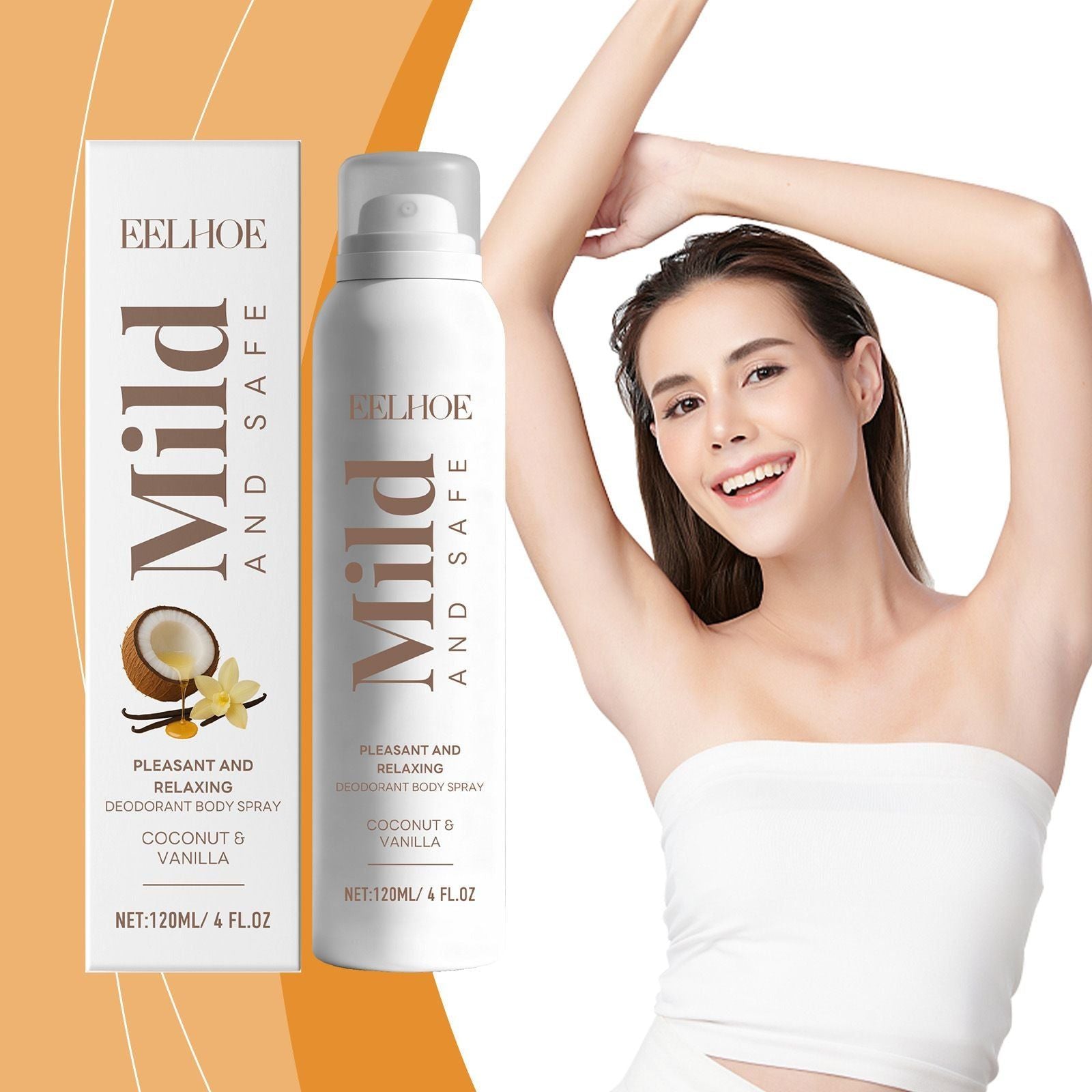 120ml Hydrating Body Mist with Moisturizing and Fresh Care