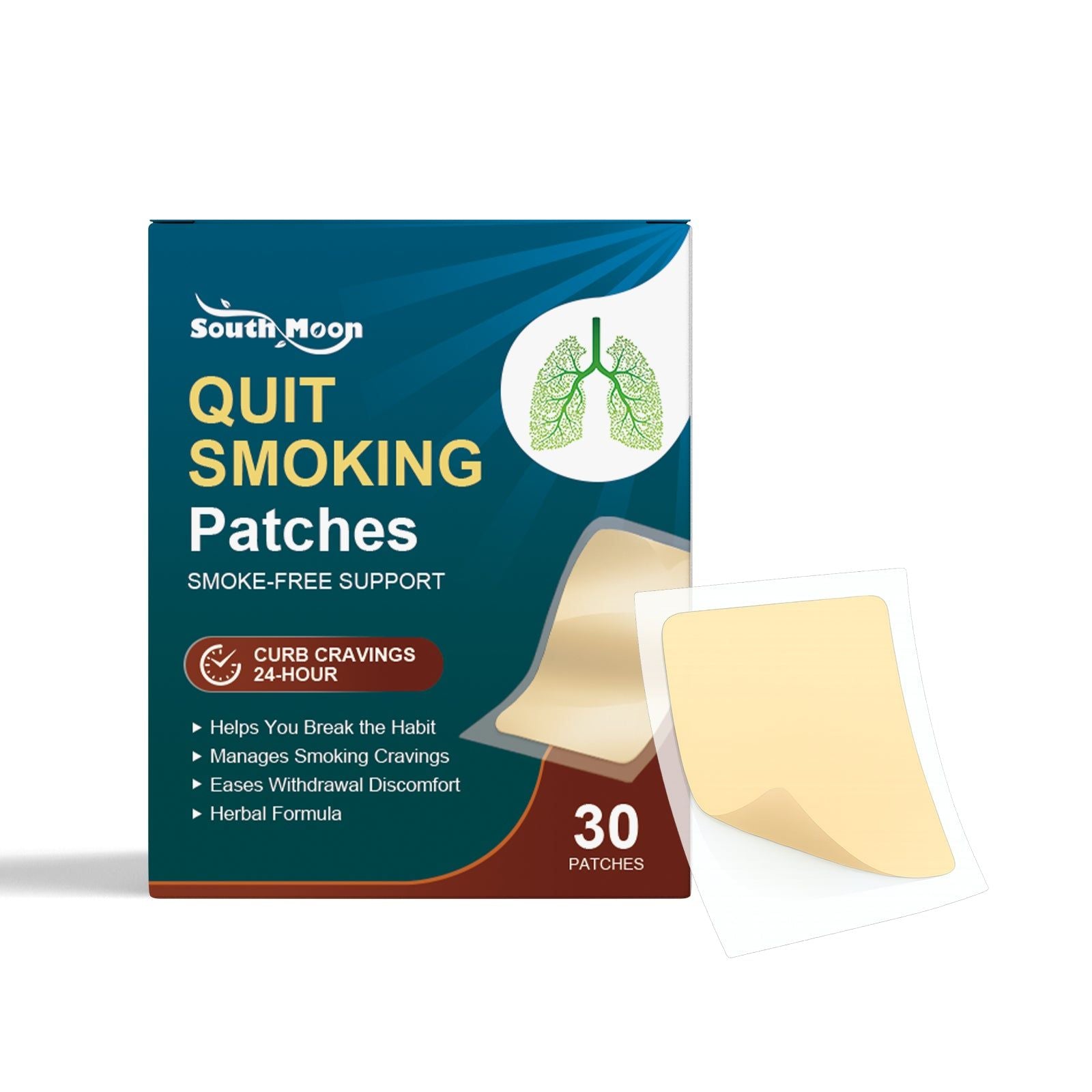 Body Care Patches, Quit Smoking Support, Stress Relief, Portable, Gentle ,30pcs