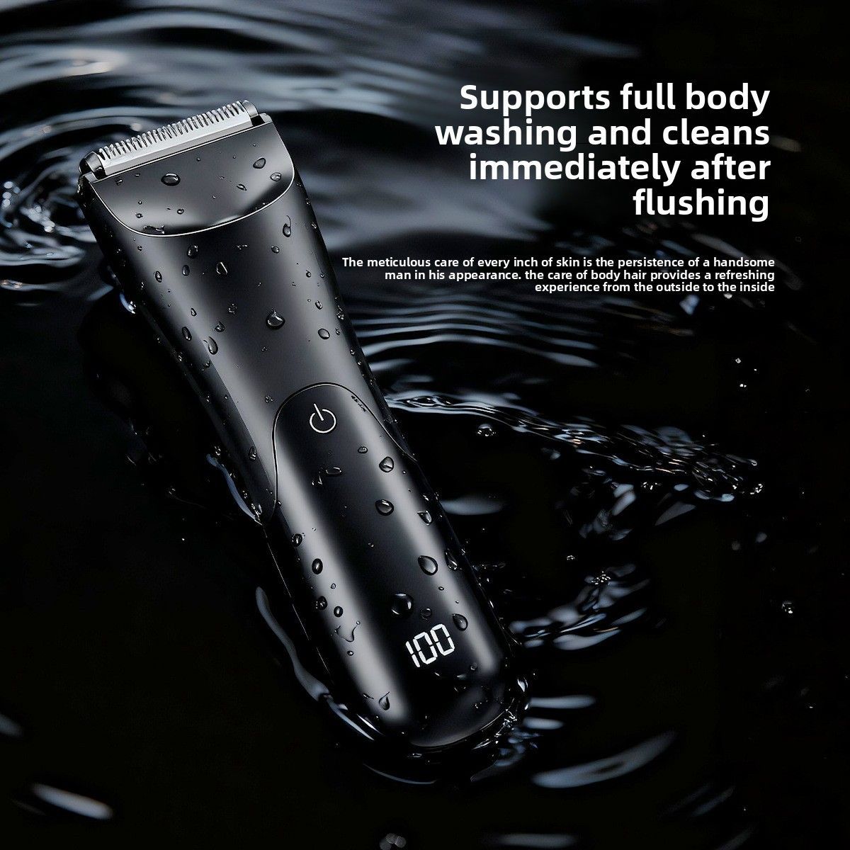 Men's Waterproof Private Area Trimmer