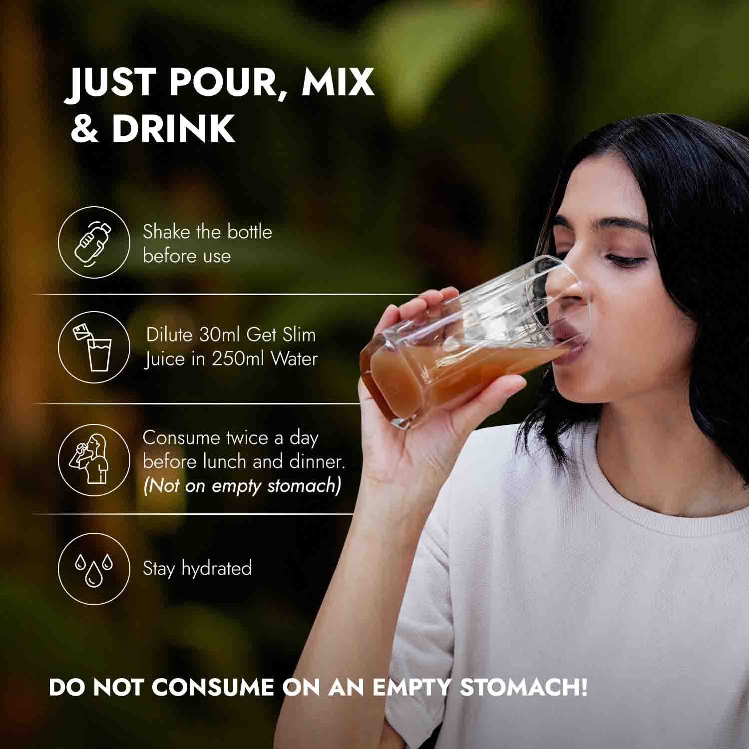 Kapiva Get Slim Juice 1L (2/Pack)