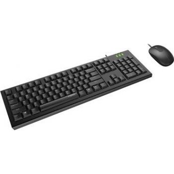 RAPOO 18655- X120PRO WIRED OPTICAL MOUSE & KEYBOARD