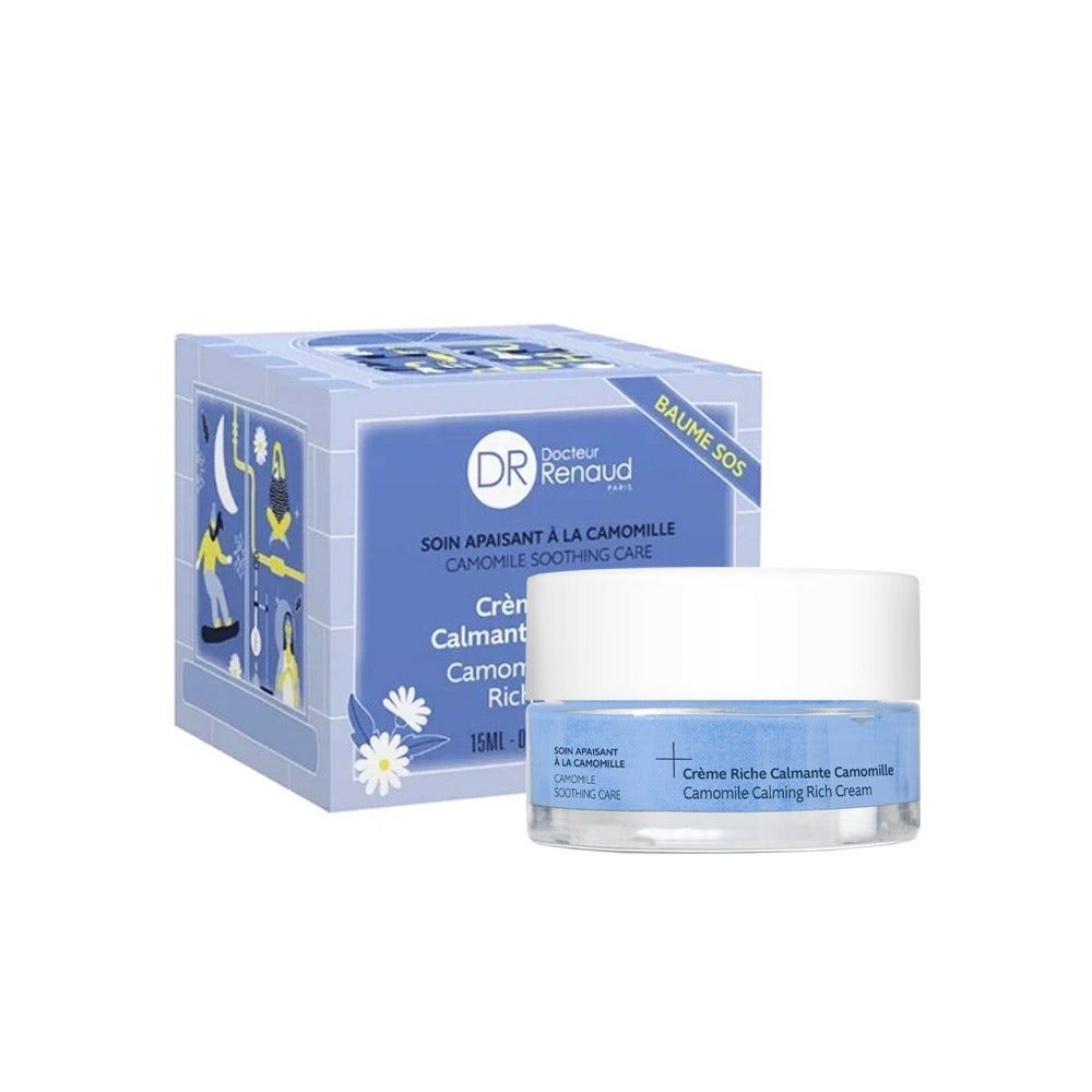 Dr Renaud Camomile Calming Rich Face Cream, 15ml