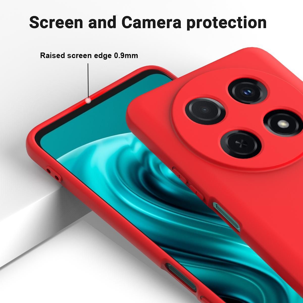 Liquid Silicone Case For Huawei nova 13i