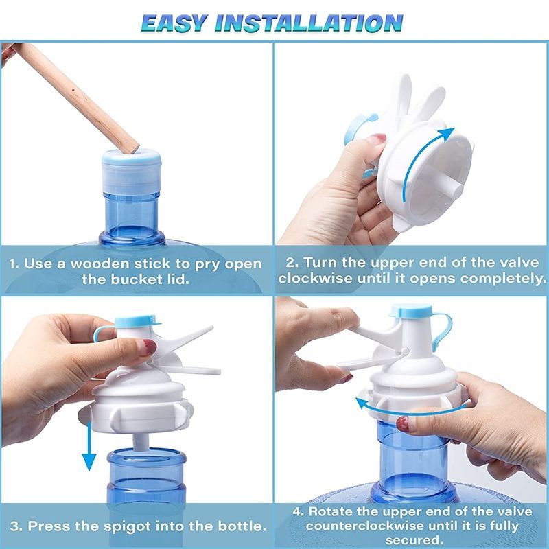 PP Water Bottle Faucet Dispenser Valve
