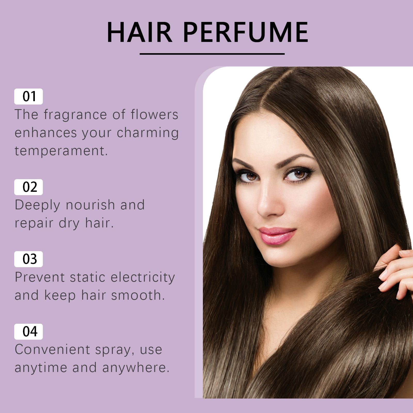 50ml Chamomile Hair Perfume with Hydrating and Fresh Scent