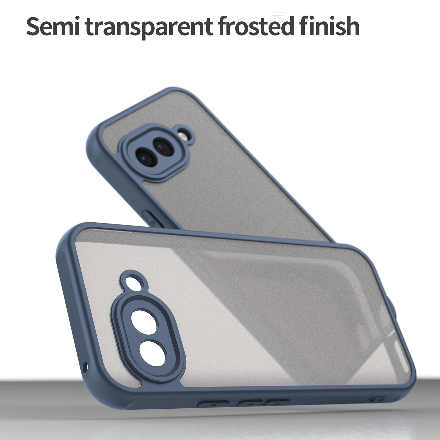 TPU Hybrid PC Frosted Phone Case For Google Pixel 9a