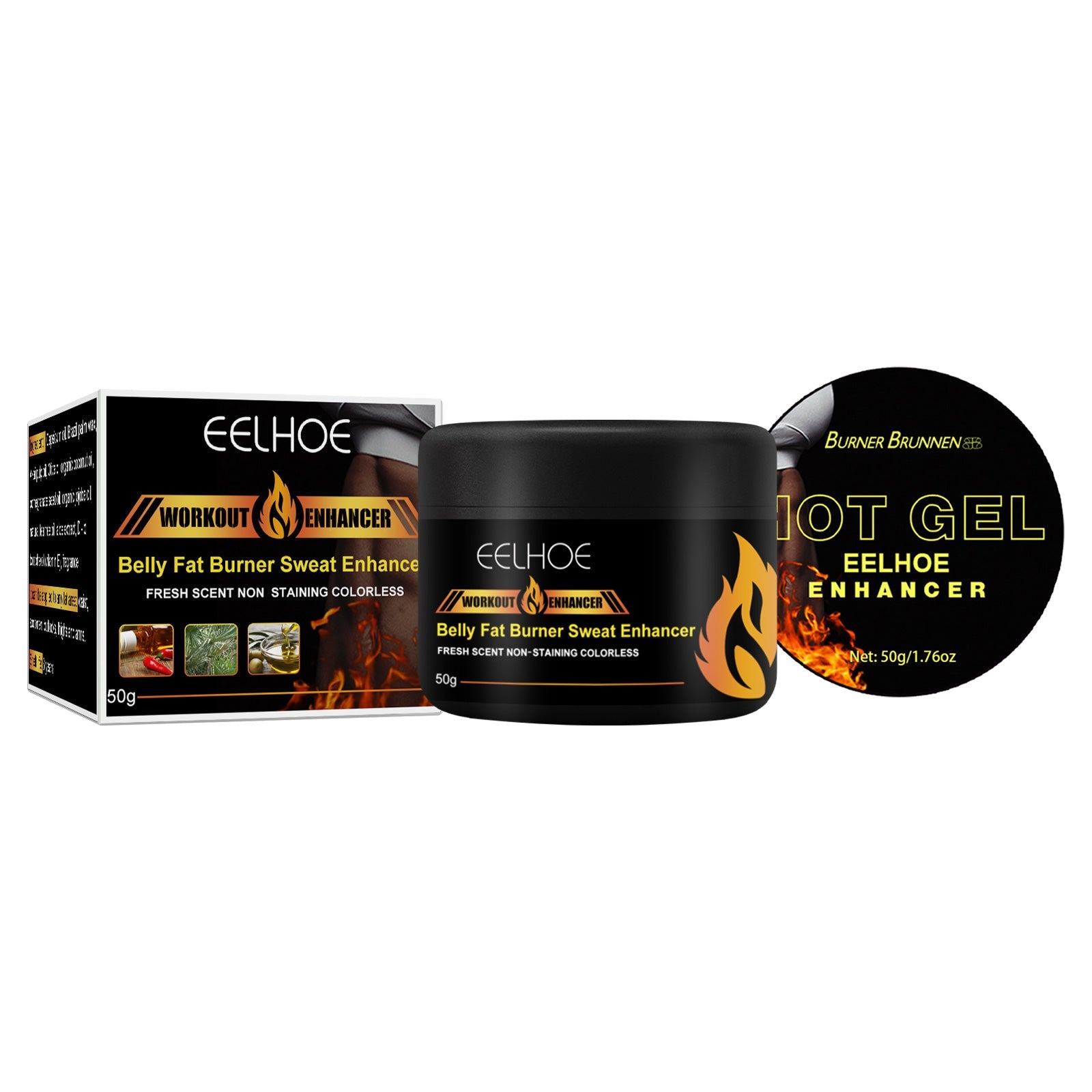 Abs Cream for Faster Warm-up, Muscle Activation, Fat Burn, Fitness Sculpting ,50g