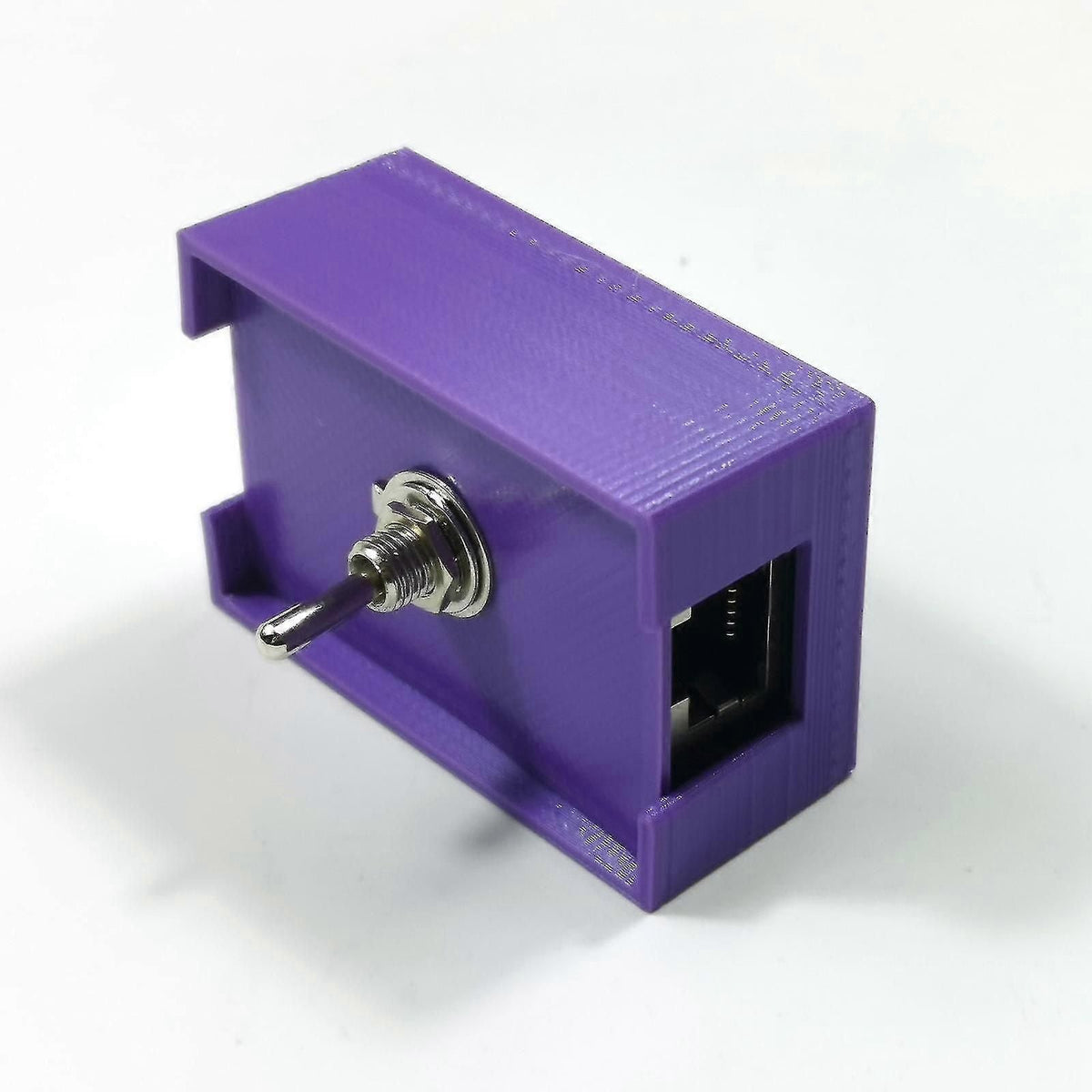 Rj45 Network Cable Twisted Pair Switch Toggle Switch + Case