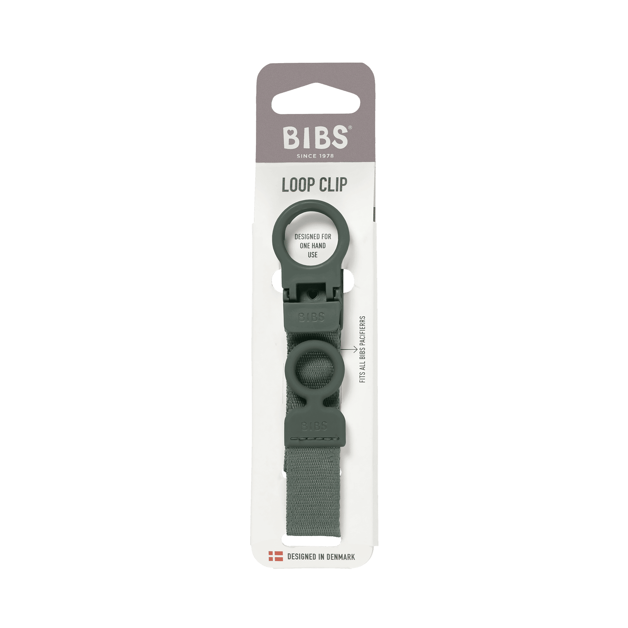 BIBS Loop Clip - Pine