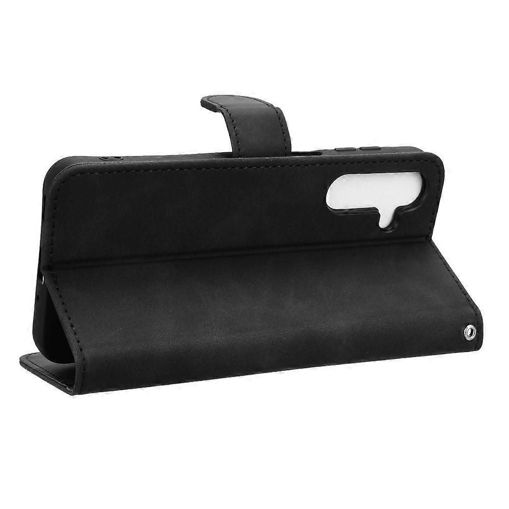 For Samsung Galaxy A16 5G Leather Case Skin-Feel Anti-Drop Wallet Flip Phone Cover
