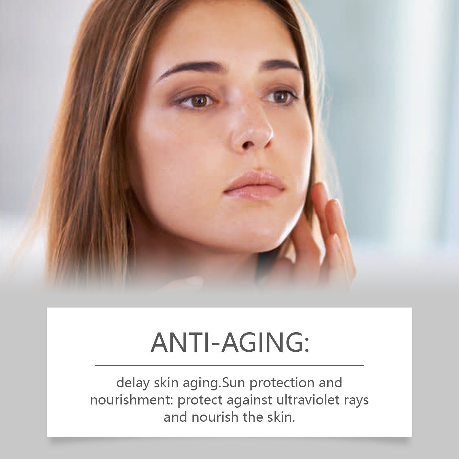 Daily Protection Cream, Soothing, Moisturizing, Non-Greasy, Sun Shield ,100g