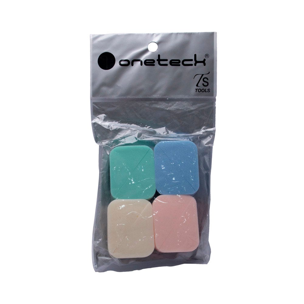 Onetech Make Up Beauty Sponge, (4 Color - 8pcs)
