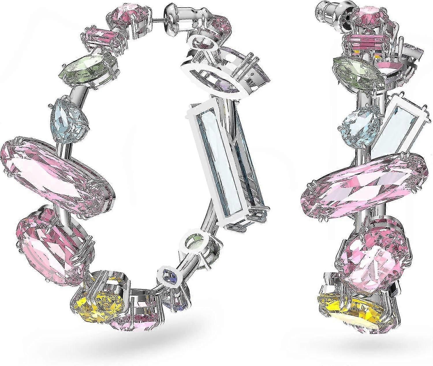 Earrings Super Flash Claw Chain Series Alloy Diamond Set Geometric Glass Diamond Earrings Earrings Earrings zxin