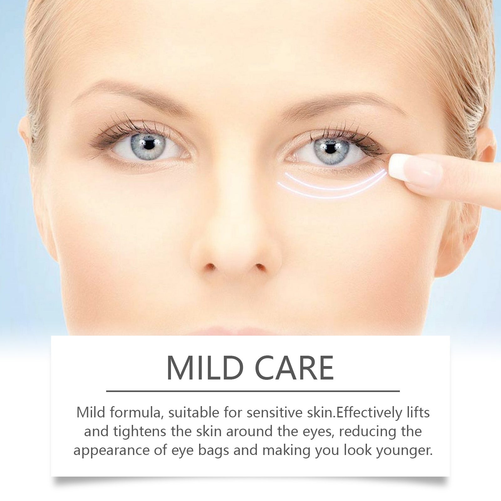 Fade Eye Lines Fast, Firming Eye Cream for Youthful, Bright Skin ,30g