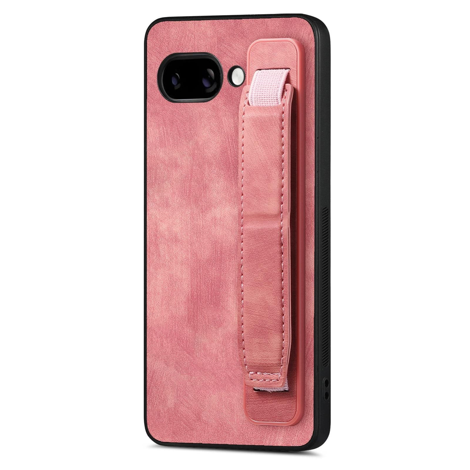 Retro Wristband Leather Case For Google Pixel 9a