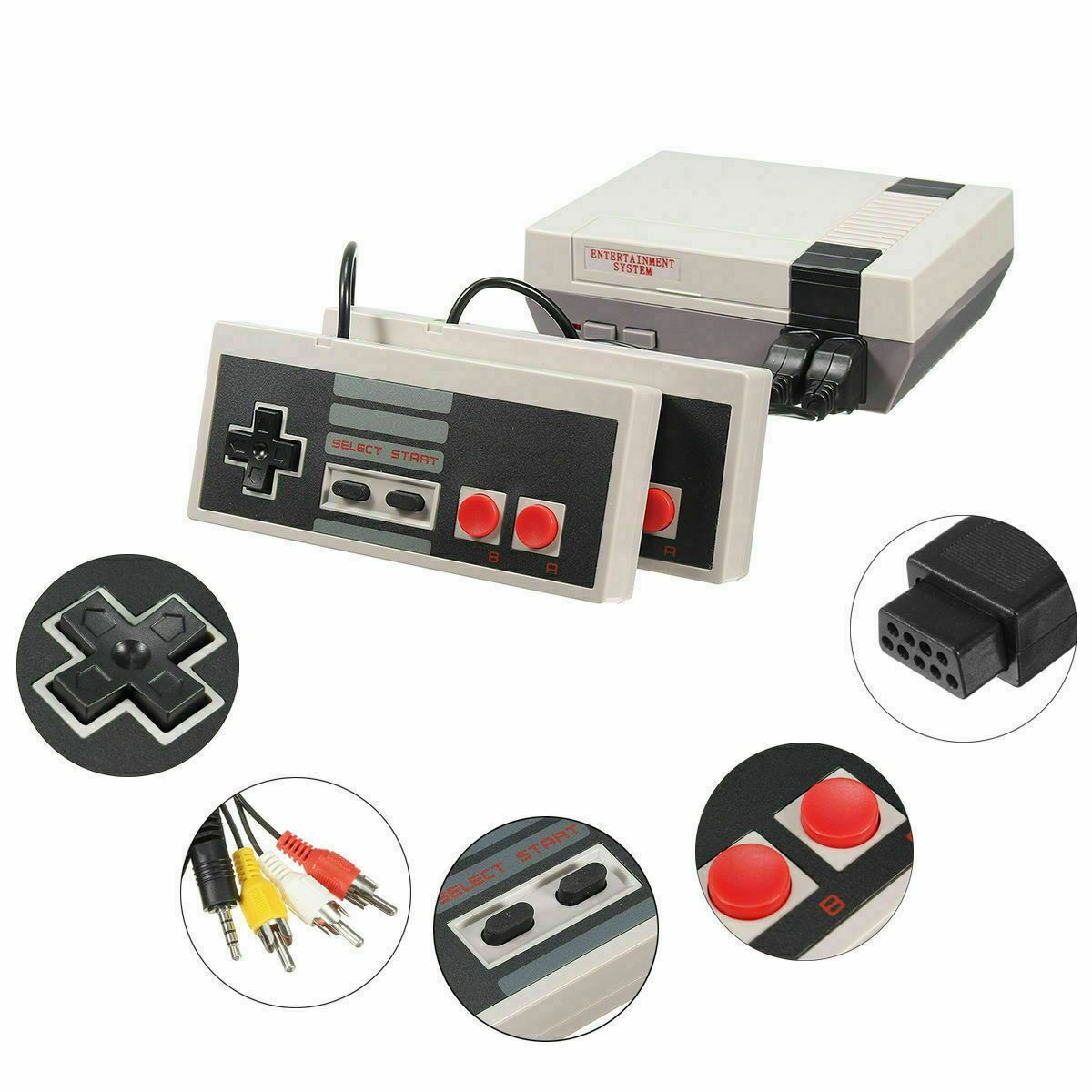 Retro Game Console Classic Handheld AV Output Video Player 620 Games