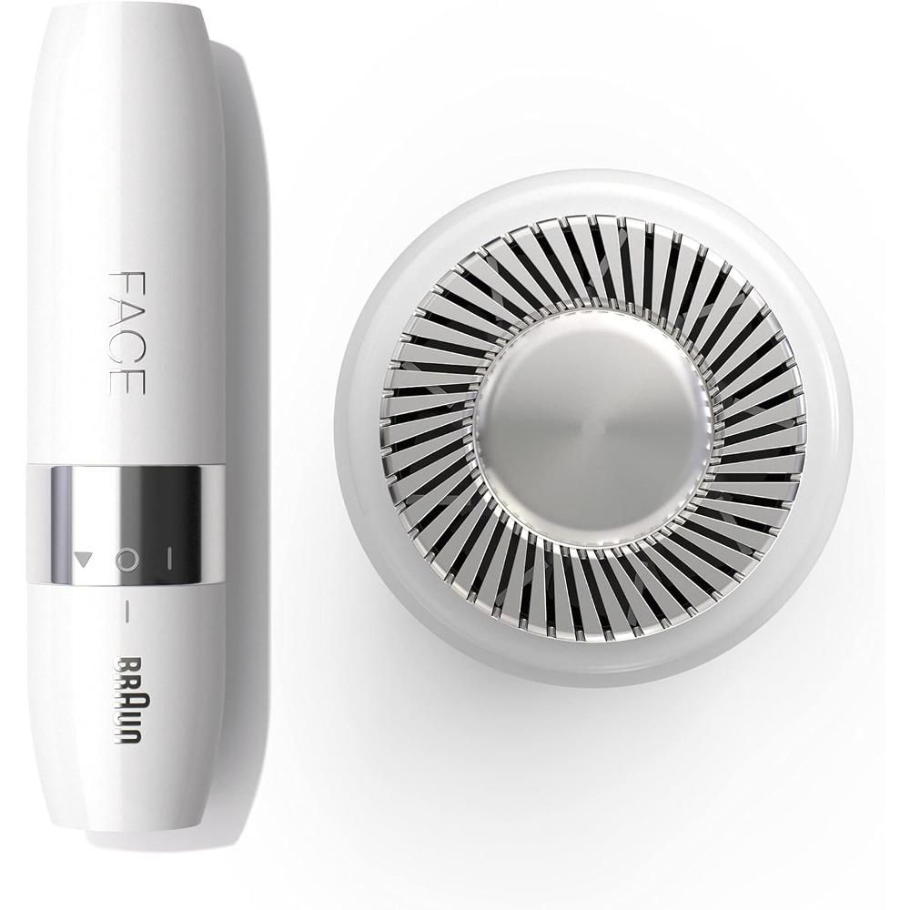 Braun FS1000 Mini Hair Removal Machine + Cleaning Brush, Travel Size, Wireless Use