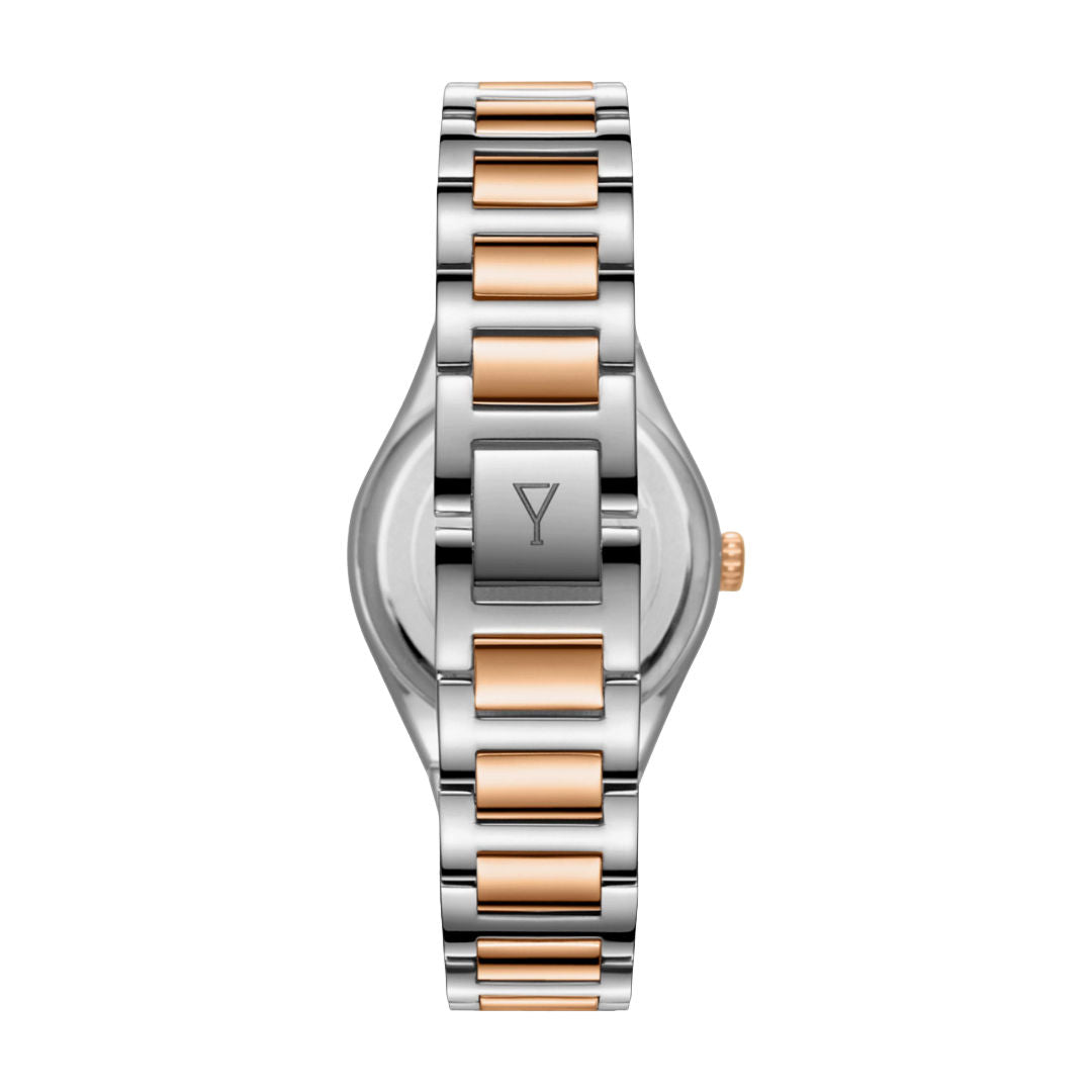 Ecstacy Women's Analog Blue Dial Watch, E23507-KBKMN Series