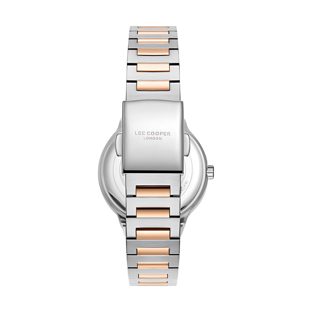 Lee Cooper Women's Analog Silver Dial Watch, LC08133.530
