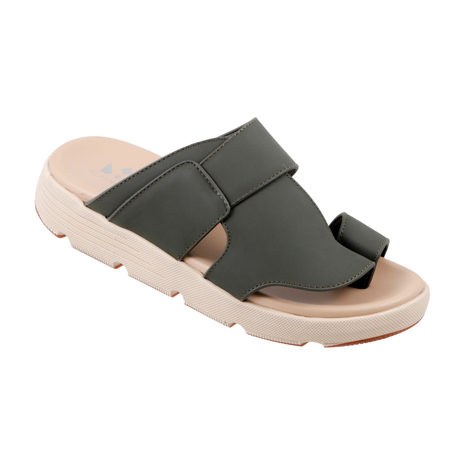 AL FANOOS Men's Medicated Sandals with Microfiber Upper, PU Foam Insole & EVA-TPR Sole, Series AFNMN07101