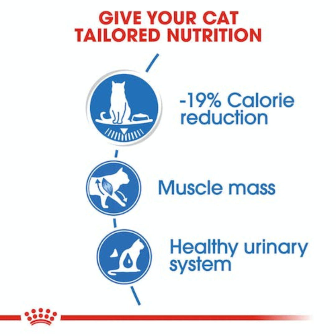 Royal Canin Feline Care Nutrition Light Weight Care Wet Cat Food Pouches, 12x85gm