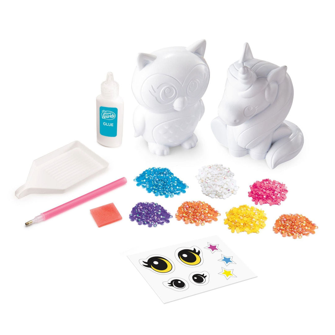 Cra-Z-Art Shimmer n Sparkle 3D Crystal Gem Creations Craft Kit