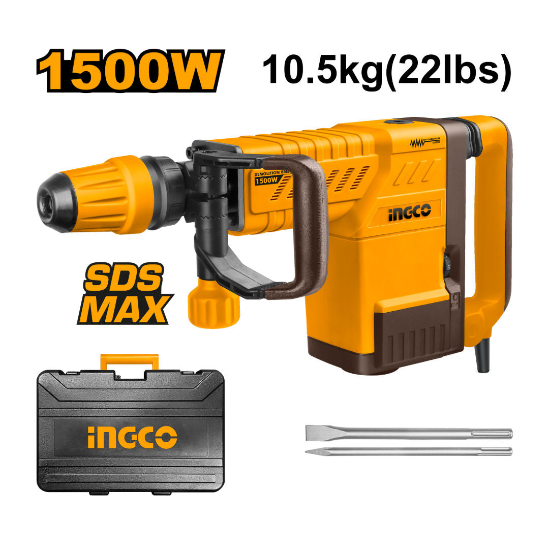 INGCO Demolition Breaker, 1500W