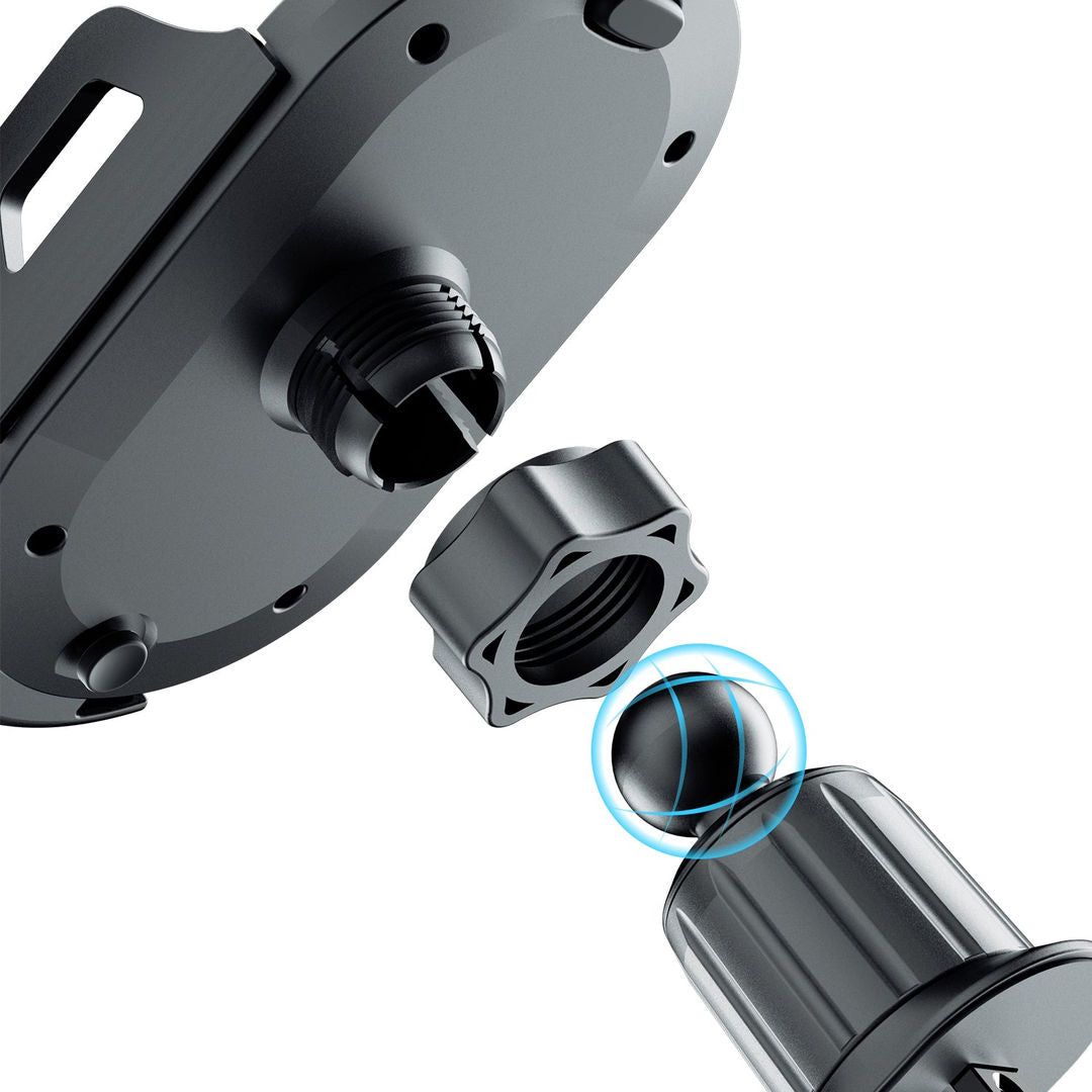DUDAO F2+ Phone Holder for Air Vent, Clamp, Black